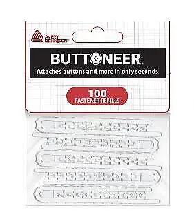 AVERY DENNISON Nachfüll-Pack für Buttoneer® Tool, 100 Clips