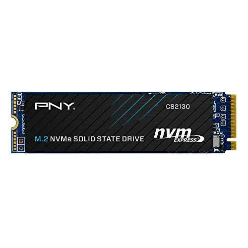 PNY CS2130 M.2 NVMe Internal Solid State Drive (SSD) 2TB - bis zu 3500 MB/s, Schwarz