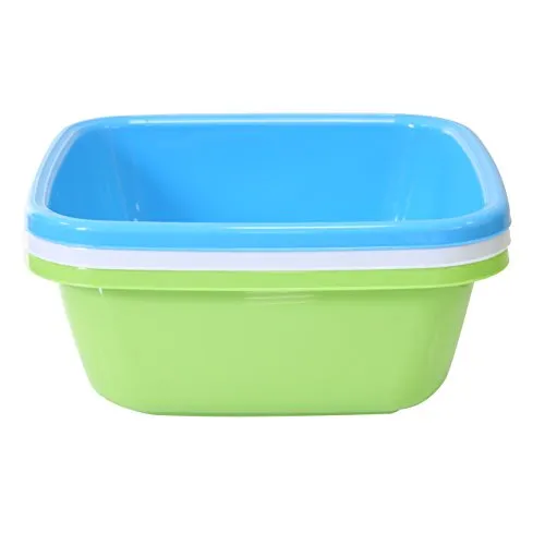 Kunststoffschüssel eckig 38x38 cm