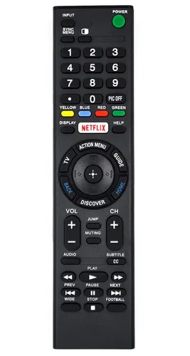Ersatz TV Fernbedienung passend für SONY RMT-TX102U / RMTTX102U