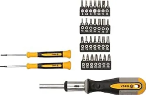 Vorel 64655-31pcs Schraubendrehersatz Ratsche