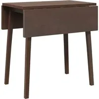 vidaXL Esstisch Braun aus Gummibaumholz - Klappbar & Vielseitig - Esstisch aus robustem Gummibaumholz, ideal für Dinnerpartys oder Home Office. Klappbares Design für vielseitige Nutzung als Esstisch oder Arbeitstisch. Pflegeleicht und stabil.