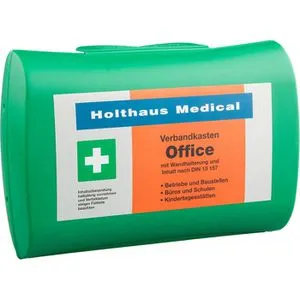 Holthaus Medical Verbandskasten Office DIN 13157 grün in grün von Holthaus Medical