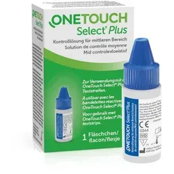 Produktbild OneTouch Select Plus Kontrolllösung mittel 3.75 ml