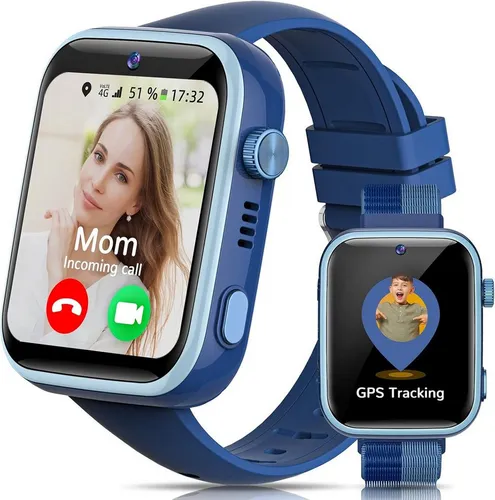 BIGGERFIVE Kinder Smartwatch mit Fitness Tracking - Smartwatch für Kinder mit 14 Sportmodi, 24/7 Herzfrequenzmessung und wasserdicht bis 5ATM – ideal für aktive Abenteuer und Gesundheitsüberwachung.