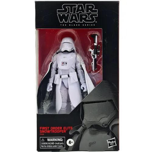 FIRST ORDER ELITE SNOWTROOPER FIGURE - STAR WARS 2019 BLACK SERIES - Sammler-Action-Figur des Snowtroopers aus der Star Wars Black Series 2019, detailreich und ideal für Fans und Sammler.