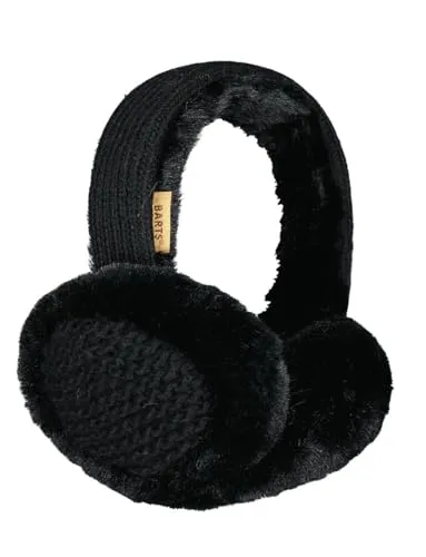 Barts Women's Bigwit Earmuffs - Flauschige Ohrenwärmer in Schwarz - Stirnbänder für kalte Tage, aus 100% Polyacryl und 100% Polyester, perfekt für den Alltag und warmhaltend. Entdecken Sie weitere Top-Angebote von Barts!