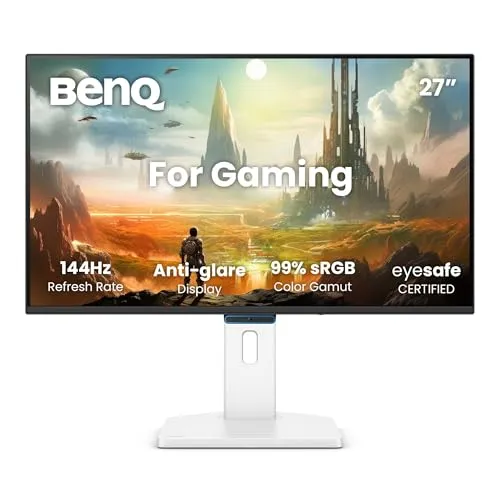BenQ GW2790TC 27 Zoll Monitor 144Hz FHD IPS, USB-C, Eye-Care, Low Blue Light, Flicker-Free, TÜV-Zertifiziert, ergonomisches Design für Home Office
