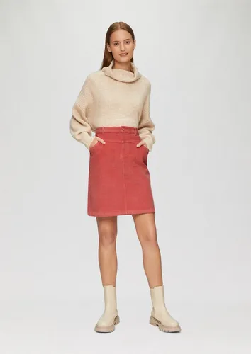 s.Oliver Minirock Kurzer Rock aus elastischem Cord