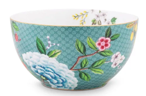 PiP Studio Schale Blushing Birds Bowl blue 15 cm, Porzellan, (Schüsseln & Schalen), Bowl Blushing Birds Blue 15cm