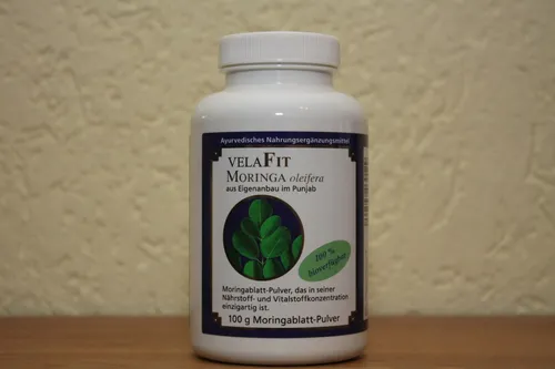 169,00€/kg  VelaFit Moringa  1 x 100g Pulver  von VelaCell UG