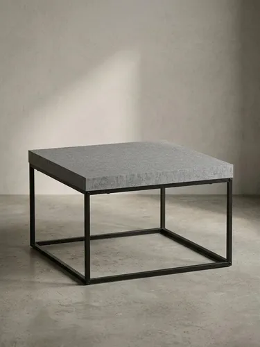 Moderner Couchtisch 60x60 cm in Grau