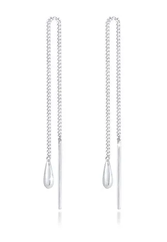 Elli Ohrringe Damen Ohrhänger Tropfen Anhänger in 925 Sterling Silber - Ohrringe für Damen aus hochwertigem 925 Sterling Silber, handgefertigt und anlaufgeschützt - ideal für stilbewusste Frauen und als Geschenk zu besonderen Anlässen.