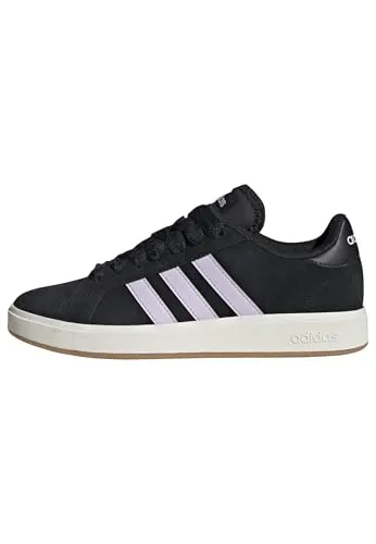 ADIDAS Grand Court 00s Damen Sneaker - Schwarz - Sportarten: Klassischer und moderner Sneaker mit Synthetikschaf, Gummisohle für Flexibilität und Griffigkeit, ideal für hohen Tragekomfort bei jedem Schritt.