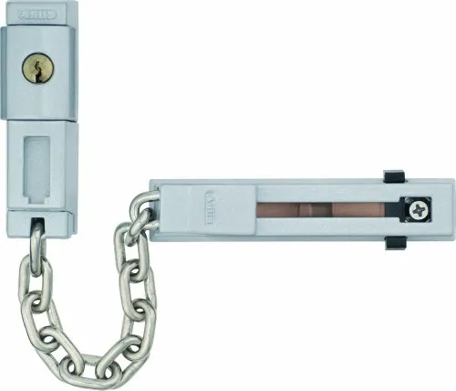 ABUS Türkette abschließbar SK78 Silber - Türschlösser & Schließzylinder, bietet zusätzliche Sicherheit mit abschließbarem Mechanismus und stilvollem Design in Silber.