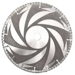 Tectool Diamantscheibe 250 mm, segmentiert - Sägeblatt für präzise Schnitte, ideal für Beton und Stein, hohe Lebensdauer und Effizienz.