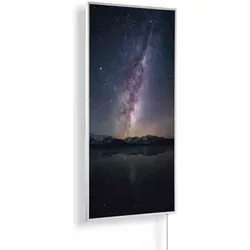 KÖNIGHAUS Panorama Infrarotheizung 1200W - Sternenhimmel 2 mit Smart-Thermostat - Leistungsstarke Infrarotheizung mit 1200 Watt im Panorama-Format und hochwertigem Bilddruck. Inklusive Smart-Thermostat für eine bequeme Steuerung über die App, ideal für individuelle Raumtemperatur.