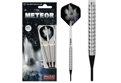 Bull's Meteor MT4 Soft Dart (20 g) - Präzision für jeden Wurf - Entdecken Sie die Bull's Meteor MT4 Soft Dart (20 g) für präzises Spielen. Ideal für Freizeit- und Wettkampfspieler, bietet dieser Dart hervorragende Kontrolle und Stabilität bei jedem Wurf. Perfekt für Ihr nächstes Spiel!