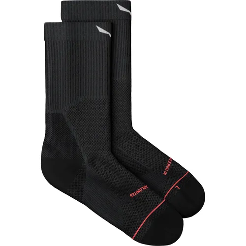 Salewa Herren Eagle Light Crew Socken (Größe 39 , schwarz)
