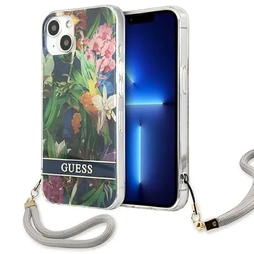Guess GUHCP13SHFLSB Hülle für iPhone 13 mini 5,4