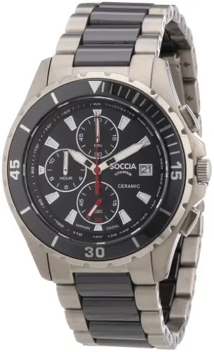 Boccia Herrenarmbanduhr Chronograph Titan Keramic 3766-02 von Boccia Titanium