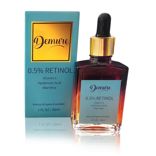 Demure Retinol 0.5% Serum mit Hyaluronsäure Vitaminen E Vitamin C und Aloe Vere