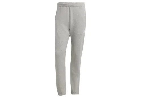 adidas Originals Jogginghose Essentials Pants grau L - Bequeme Jogginghose aus 100% Baumwolle, ideal für Freizeit und Sport. In der Farbe Medium Grey Heather mit stylischem weißen Logo, perfekt für lässige Outfits.