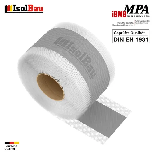 Isolbau Dichtband Meterware, 120 mm Abdichtung Bad Dusche Küche Balkone...
