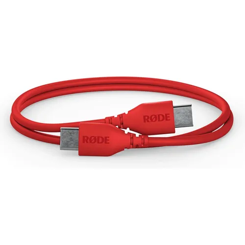 RØDE SC22 Red USB Kabel (0.30 m) - Hochwertiges USB Kabel für zuverlässige Datenübertragung, ideal für Audio- und Videoanwendungen.