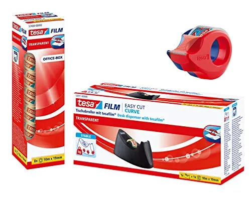 tesa Easy Cut Tischabroller CURVE von tesa