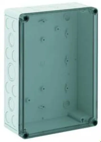 Spelsberg PS 2518-16-tm Leergehäuse - Leergehäuse mit Schutzart IP66, ideal für industrielle Anwendungen. Robustes Polystyrol und transparenter Deckel sorgen für Sicherheit und Sichtbarkeit.
