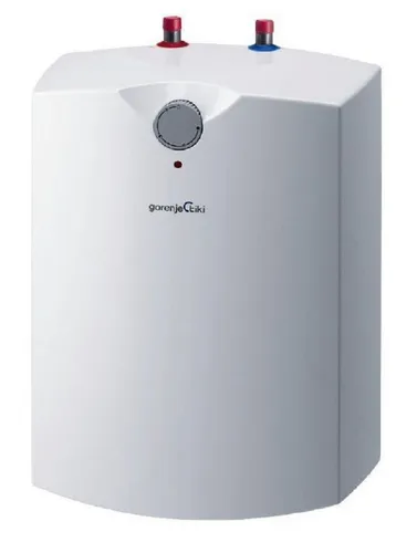 Gorenje GT 5 U N/D A Warmwasserspeicher - Klein-, Stand- & Wandspeicher mit 6,6 l Volumen und Frostschutz – ideal für die Untertischmontage in kleinen Haushalten.