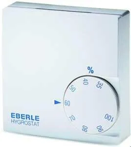 Eberle 111 1707 51 100 RTR-E Raumthermostat für Heizen & Kühlen - Zubehör für Klima & Heizen, präziser Raumthermostat mit Bimetall-Technik, ideal für verschiedene Heizsysteme und einfache Montage.