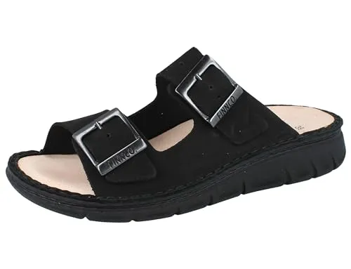 Finn Comfort FINNCO Cayman Soft Herren Pantolette schwarz von FinnComfort