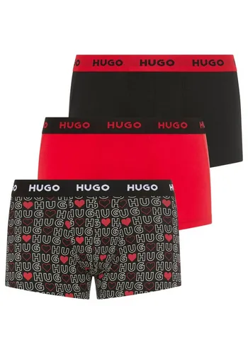 HUGO UNDERWEAR Trunk Triplet Design, Herren XXL von HUGO BOSS