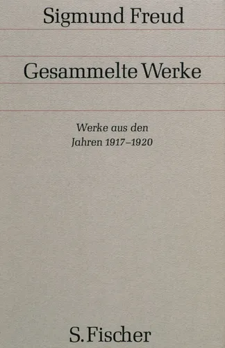 Produktbild Werke aus den Jahren 1917-1920