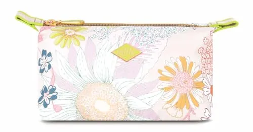 Oilily Kosmetiktasche Cora – Stilvoll und Praktisch - Die Oilily Kosmetiktasche Cora vereint florales Design mit Funktionalität. Maße: 18x11x7,5 cm, aus 100% Polyester, mit praktischem Zipper und Einschubfach für Ordnung. Ideal für Kosmetik und mehr!