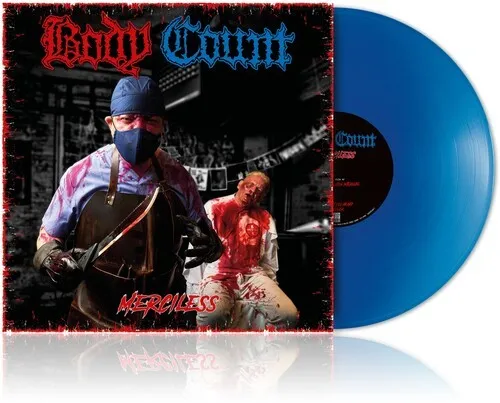 Body Count - Merciless [New Vinyl LP] Blue, Colored Vinyl, Ltd Ed, Indie Exclusi