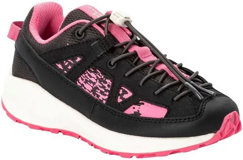 JACK WOLFSKIN KINDER MÄDCHEN VILI SNEAKER LOW K SCHWARZ-PINK GR.33 *NEU*