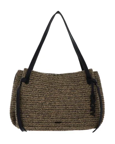 DKNY Aisling Tote Bag - Moderne DKNY Schultertasche mit geräumigem Hauptfach und verstärktem Boden. Ideal für den täglichen Einsatz und vielseitig kombinierbar. Ein stilvoller Begleiter für jede Gelegenheit!