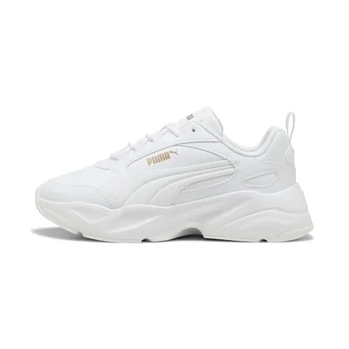 PUMA Damen Cassia 2.0 Sneaker, weißgold, 39 EU in gold von PUMA