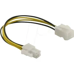DELOCK 82428 - Verlängerungskabel P4 4 Pin Stecker > P4 4 Pin Buchse 15 cm