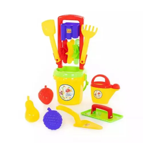 Wader-Polesie 42224 Wiaderko z młynkiem + akcesoria Polesie 4810344042224