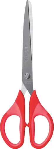 Heyda 204809423 Schere SoftTouch 18cm CC red