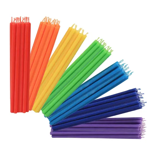 Kerzen Mehrfarbig,NKlaus