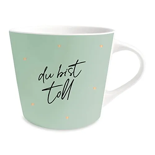 Kaffee- & Teebecher Grün von Grafik Werkstatt