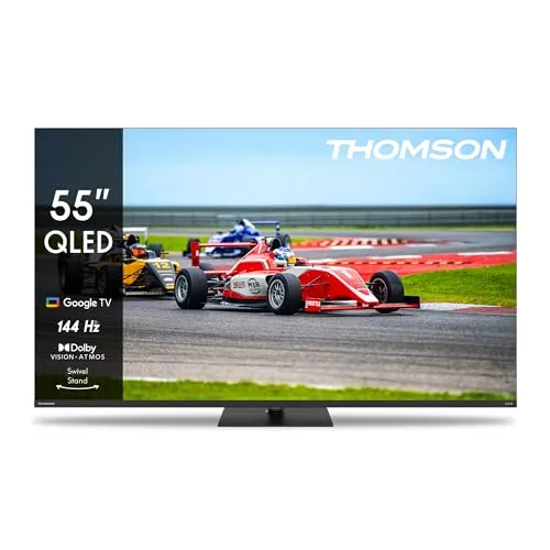 THOMSON QLEDTV 139cm UHD 144Hz mit GoogleTV