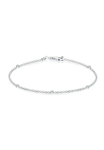 Elli Armband Kristalle Eleganz Basic 925 Silber - Armbänder - Elegantes 925er Sterling Silberarmband mit funkelnden Swarovski® Kristallen, perfekt für jeden Anlass und jedes Outfit.