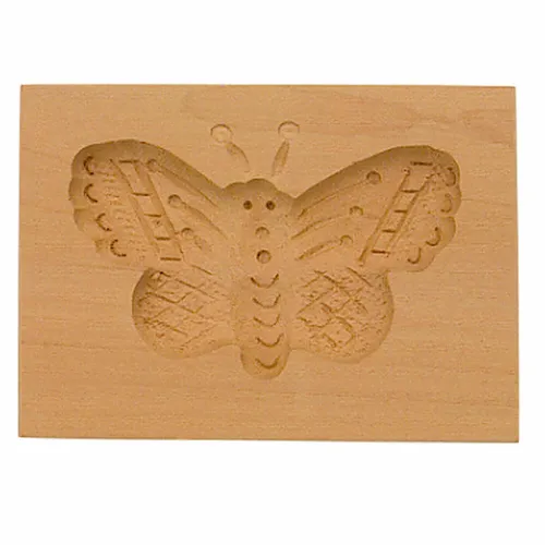 Städter Springerle-Model Schmetterling Holz-Prägeform Plätzchen Spekulatiusform