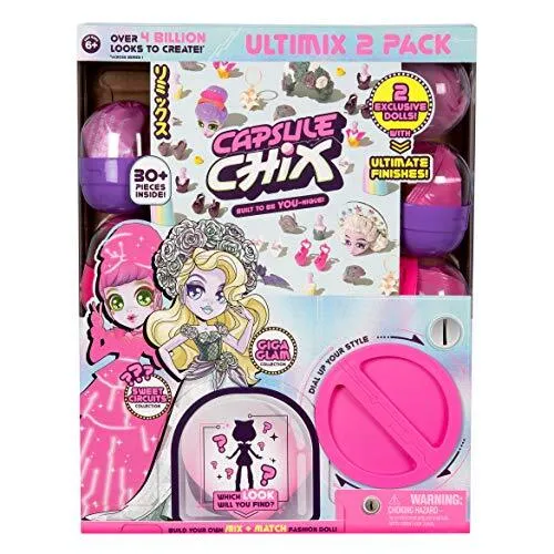 Capsule Chix 36450 Ultimix 2Er Pack 2 Ram Rock Und Ctrl+Alt+Magic, Bausatz Zum K